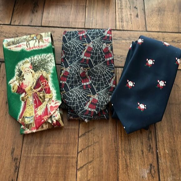 Robert Talbott Christmas holiday silk ties - Picture 1 of 13